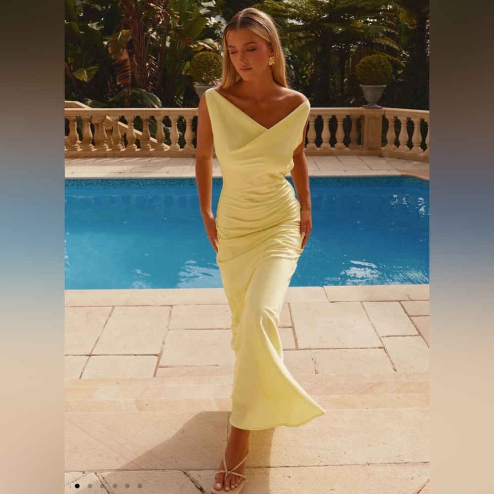 PEPPERMAYO Satin maxi dress